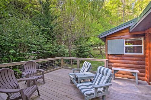 Bryson City Cabin With Fire Pit On Coopers Creek!