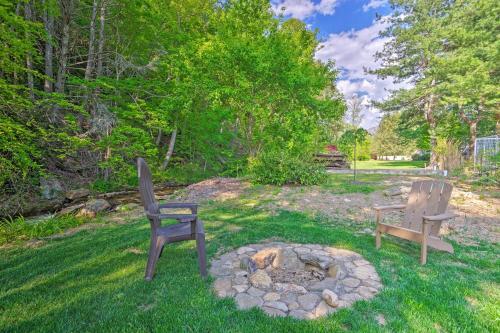 Custom Creekside Cabin 15 Mi From Asheville!