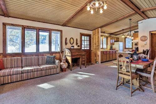 Tranquil Retreat On Creek With Deck On 30 Acres