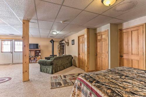 Spacious Spearfish Home On 40 Acres With Private Lake
