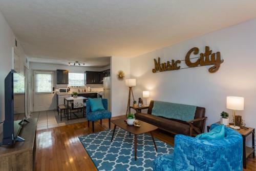 Cozy 2bd Nashville Home Close To Restaurants