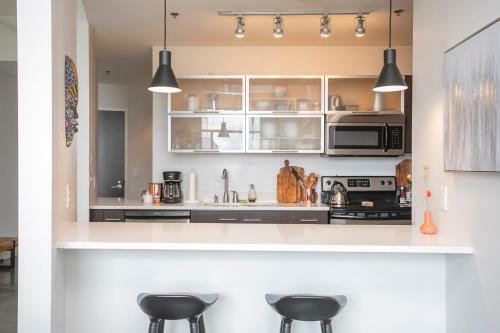 Sleek Furnished Modern Downtown Condo