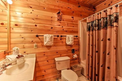 Rustic Sevierville Cabin With Spacious Porch And Views!