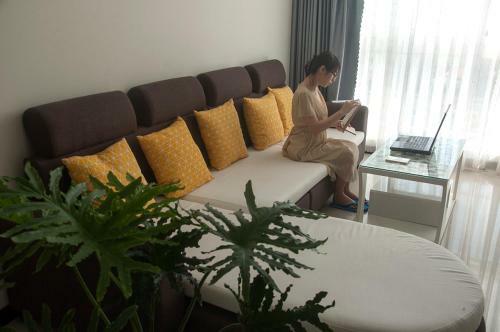 Apartamento Mer Bleue Homestay 3 - C?a S? View Bi?n