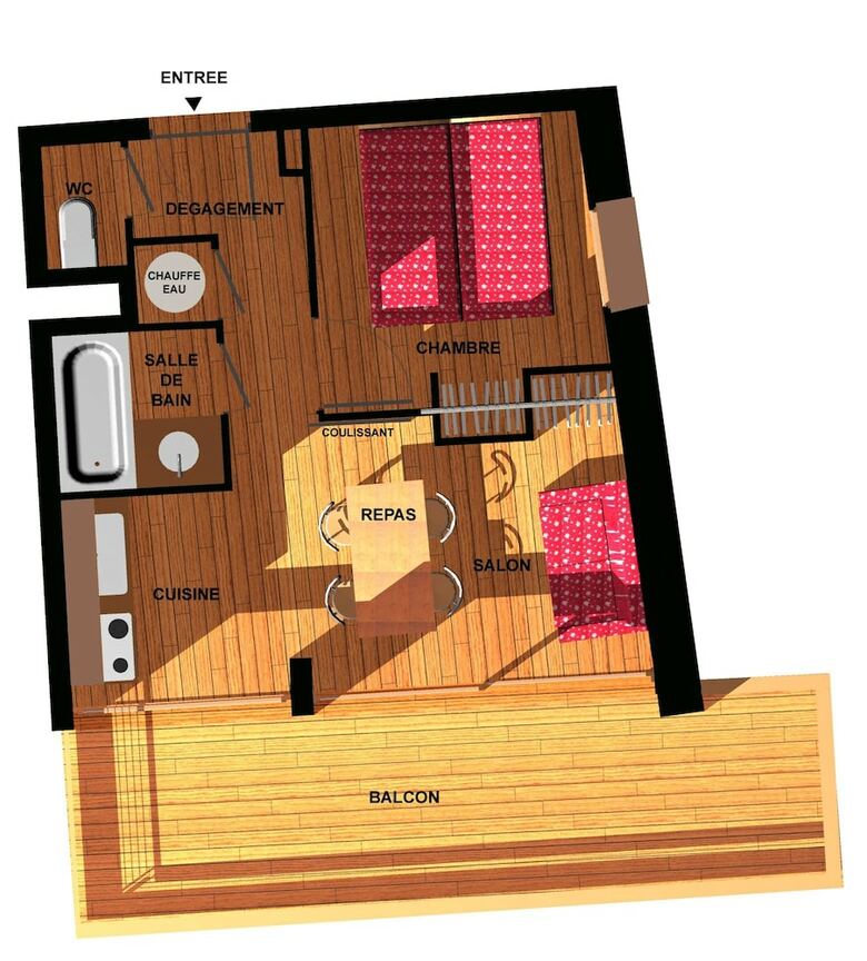 Residencia R�sidence Les Villages Du Bachat