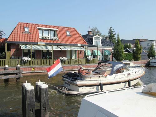 Unique Holiday Home In Lemsterland With Terrace