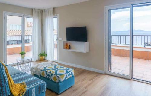 �tico La Escala Apartamento En Primera L�nea de Mar