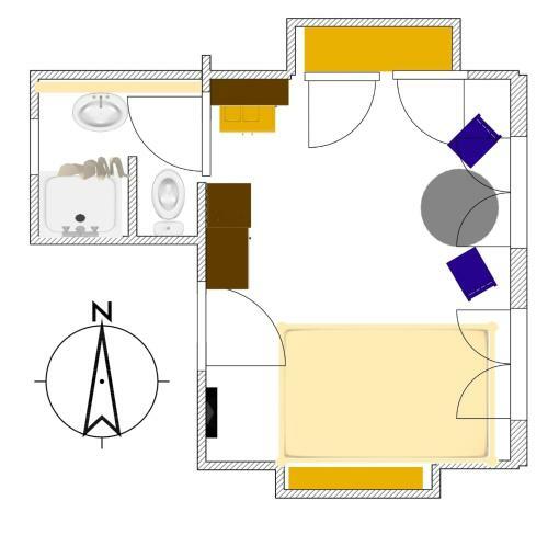 Apartamento Kleines Einzelzimmer Mit Meerblick