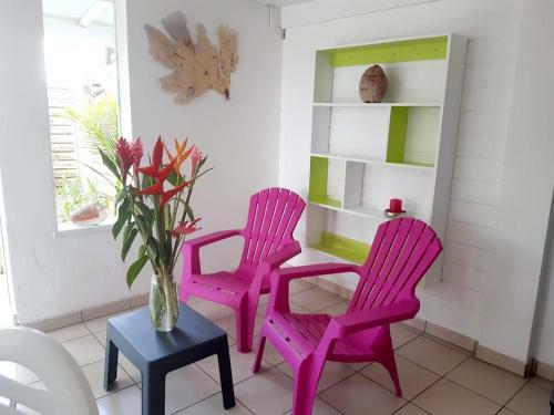 Apartamento Sainte-luce 2 T1 Hibiscus Et Colibris