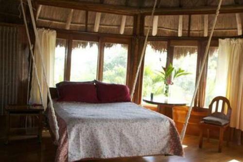 Apartamento Casa Azul. Casa Estilo Maya En El Centro de Bacalar