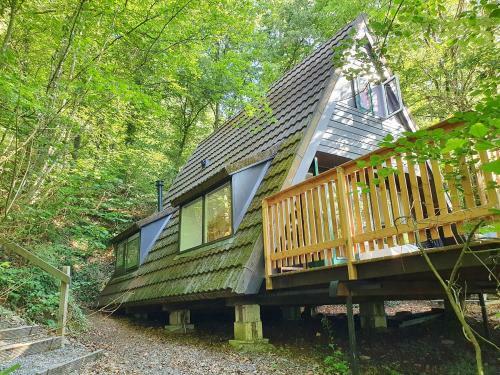 Moderne A-frame Cabin In Ardennen