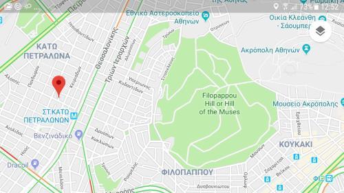 Apartamento John Beauty 50m2, Metro And Acropolis 5'