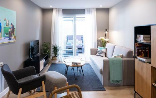 Apartamento de Dise�o Centrico Con Terraza Espectacular