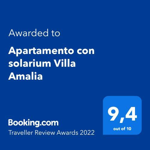 Apartamento Con Solarium Villa Amalia