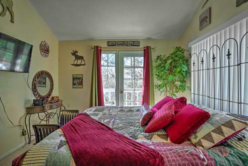 Bass Lake Home With Decks Private Boat Slip!
