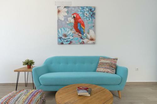 Blue Volcano Apartment