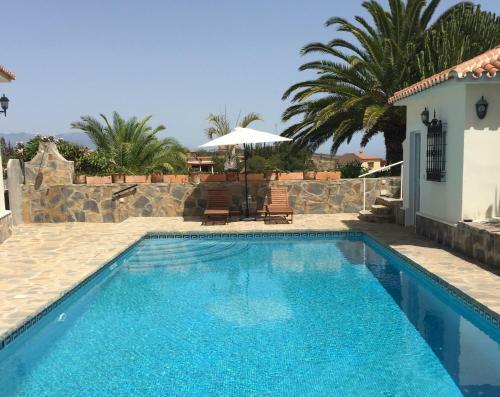 Beautiful Villa Montebello In Benajarafe With Private Salt Pool