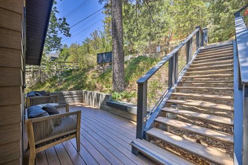Airy Alpine Getaway With Lake Arrowhead Views!
