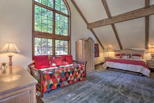 Ornate Lake Arrowhead Home Private Hot Tub And Deck