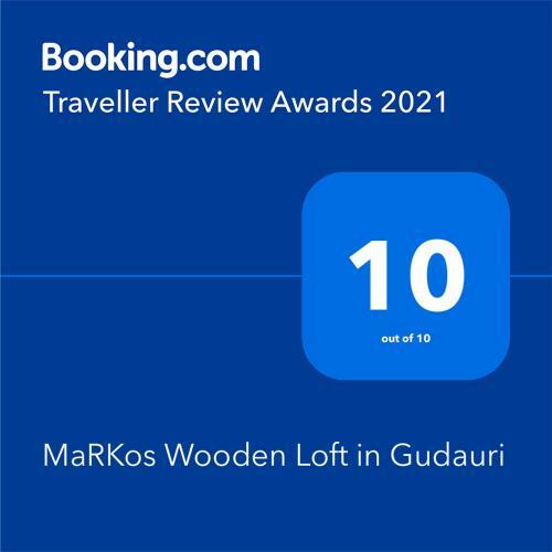 Apartamento Markos Wooden Loft In Gudauri