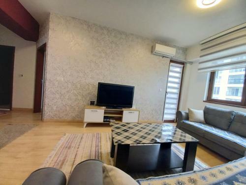 Two Rooms And Kitchen, Bathroom With Balcony Apartment