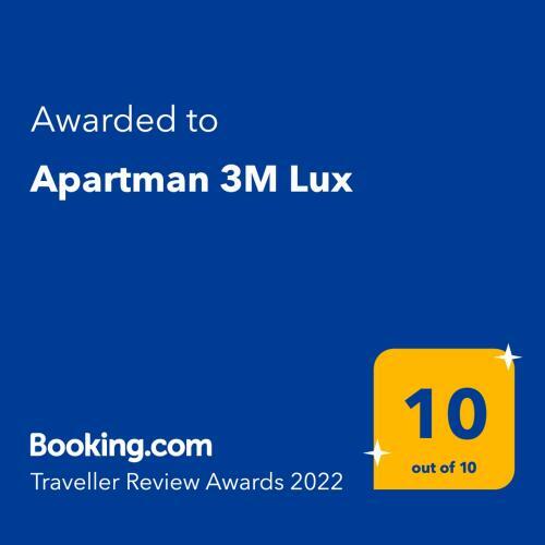 Apartman 3m Lux