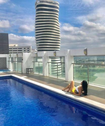Apartamento Ecusuite Ejecutiva River1 Junto A Hotel Wyndham