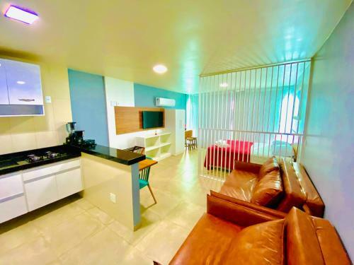 Apartamento Hospedatom - Loft Vista Mar - Praia Grande