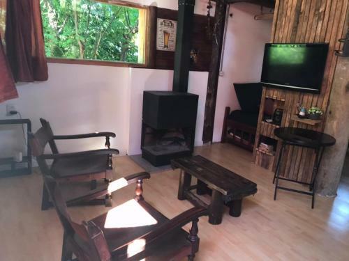 Caba�a de Madera Para 4 Personas