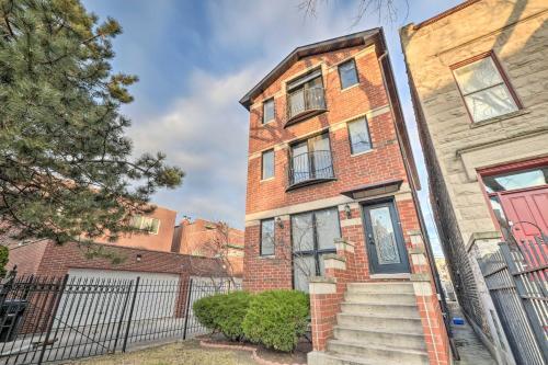 Apartamento 3rd-floor Chicago Condo Walk To Cta Stations