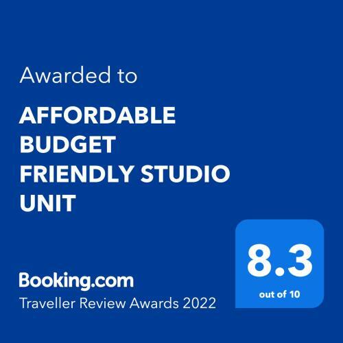 Apartamento Affordable Budget Friendly Studio Unit