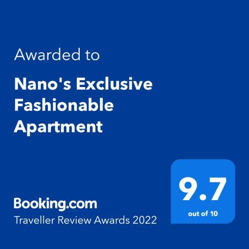 Nano's Exclusive Fashionable Apartment