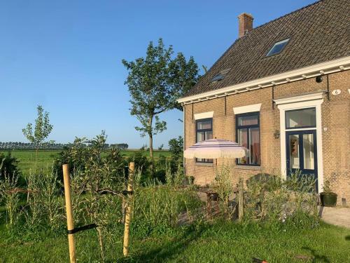 Apartamento Huisje Op Bioboerderij, Kust, Polder En Rust