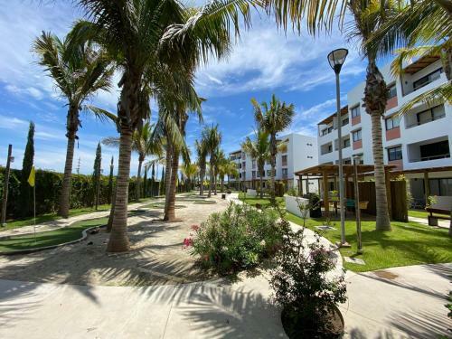 Apartamento Departamento Con Alberca - Playa A 2 Minutos