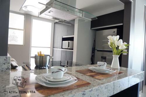 Apartamento Azul Turquesa Lomas de Angel�polis