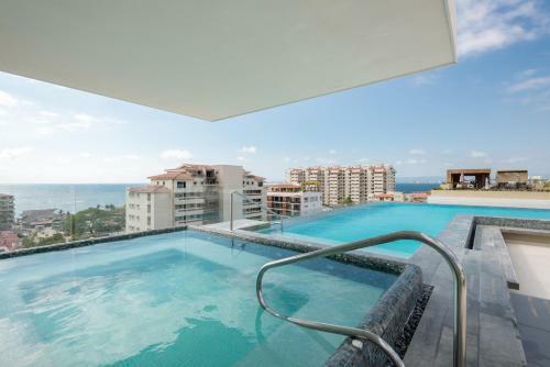 Apartamento Loft 268-404 Ocean Views Spacious Balcony Rooftop Pool