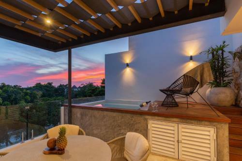 Ixchel Luxury Penthouse Studio Priv Rooftop Pool
