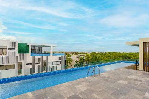 Apartamento New Chic Studio Space With Jungle Roof Pool & Lounge