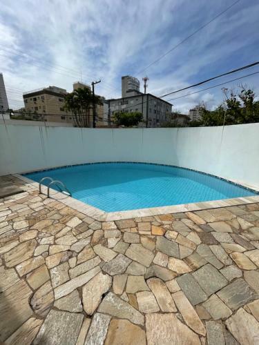 Apartamento Praia Do Tombo Guaruj� 120m Do Mar