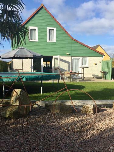 Vakantiewoning Met Een Geweldige Tuin Aan Zee