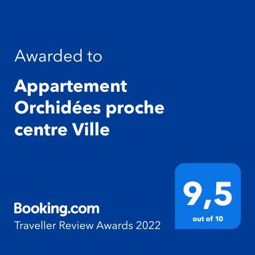 Apartamento Appartement Orchid�es Proche Centre Ville