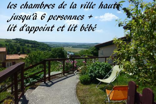 Bed & Breakfast Les Chambres de La Ville Haute