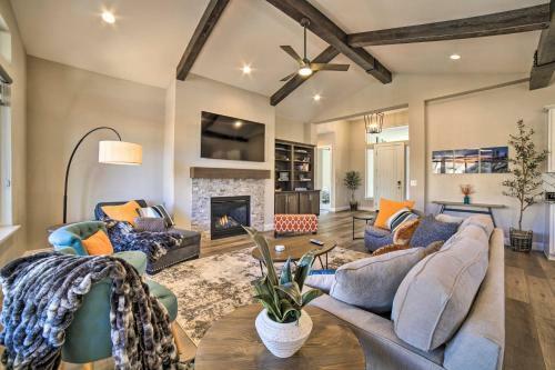 Chic Carson City Home Hike, Golf, Ski And More