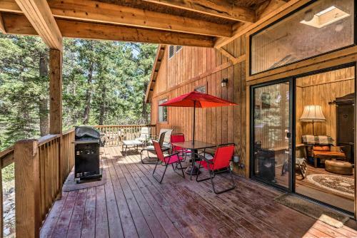 Peaceful And Private Cloudcroft Cabin With Deck