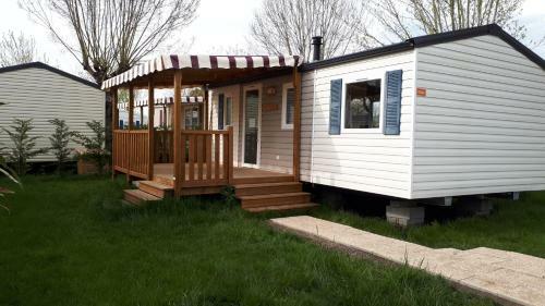 Mobilhome de Particulier Au Camping