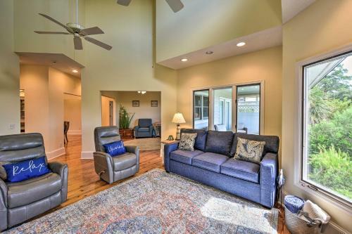 Exquisite Beaufort Home With Sunset Marsh Views!