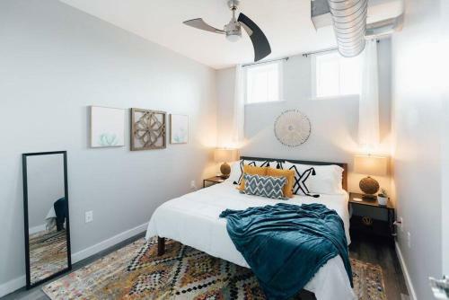 Apartamento New Boho Apt In Downtown Johnson City King Bed