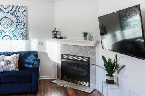 Beautiful Boho Condo In Johnson City, Tn King Bed