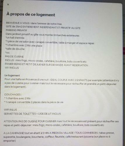 Une Nuitee En Provence Sur Un Chemin de Vignes