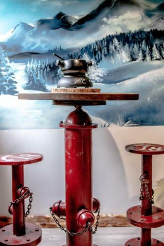 Le T�te Pied Centre/t�l�cabine Saint-gervais